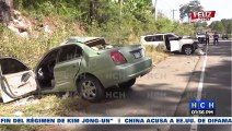 Accidente vial deja una persona muerta en Jalaca, Francisco Morazán