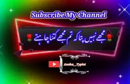 Muj nahi pata | Pashto poetry | pashto black screen status | ansha__typist.