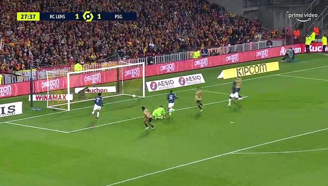 psg - lens 1-2 Résumé et but