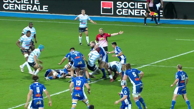 TOP 14 - Essai de Gauthier DOUBRERE (CO) - Castres Olympique - Racing 92