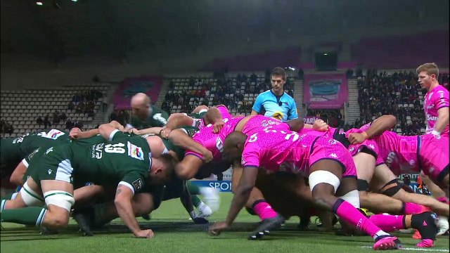 TOP 14 - Essai de Jérémy WARD (SFP) - Stade Français Paris - Section Paloise