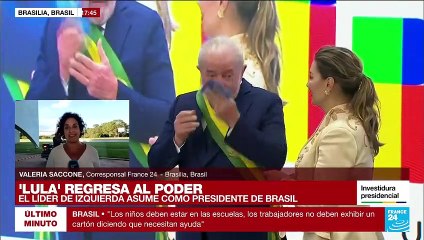 Informe desde Brasilia: 'Lula' da Silva promete gobernar para todo el pueblo brasileño