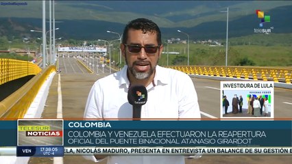 Venezuela y Colombia reabren puente Atanasio Girardot