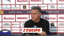 Galtier : «Lens mérite sa victoire» - Foot - L1 - PSG
