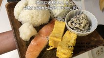 鮭のモーニングプレート(salmon morning plate)