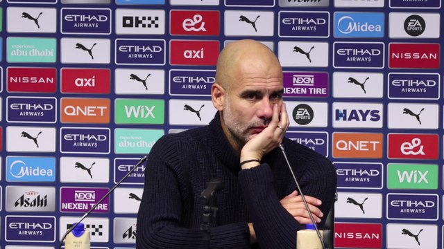 Guardiola on picking his squad on player's body language