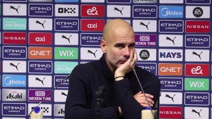 Guardiola on picking his squad on player's body language