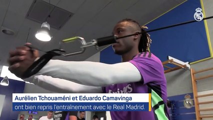 Real Madrid - Tchouaméni et Camavinga sont de retour avec Benzema