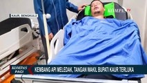 Kembang Api Meledak, Tangan Wakil Bupati Kabupaten Kaur Bengkulu Terluka!