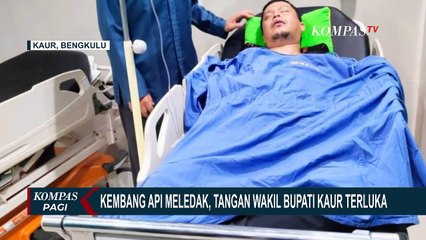 Kembang Api Meledak, Tangan Wakil Bupati Kabupaten Kaur Bengkulu Terluka!