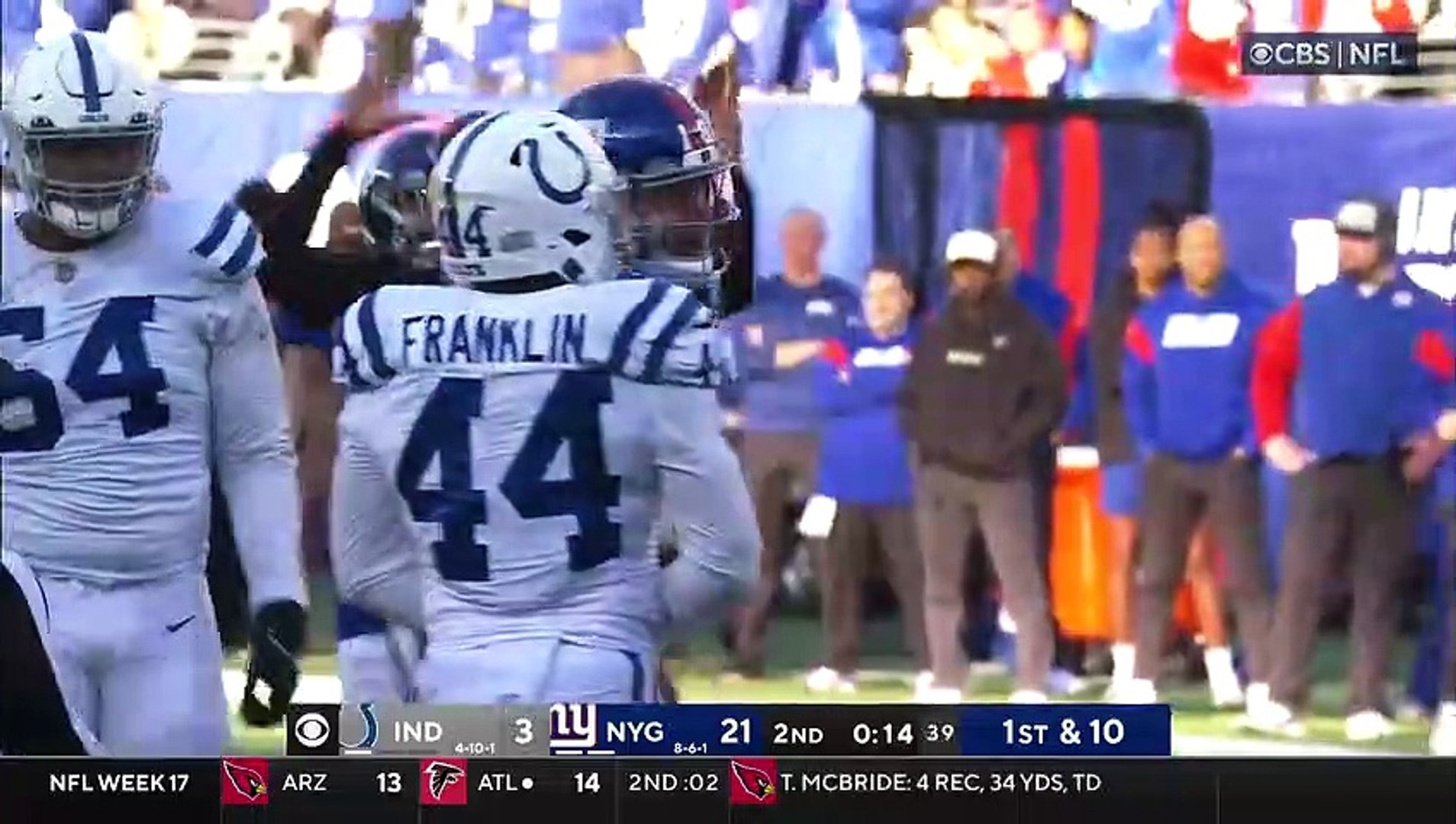 Indianapolis Colts vs. New York Giants Highlights 1st-Qtr HD