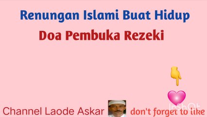 Doa Pembuka Rezeki