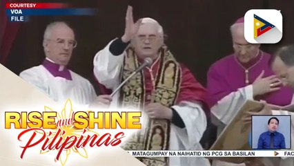 Pope Benedict XVI, pumanaw na