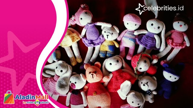 Pasutri Raup Untung Jutaan Rupiah dari Kerajinan Boneka Amirugumi