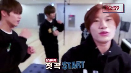 when jeongwoo sing a song
