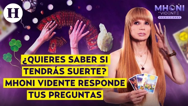 ¿Amor, dinero, suerte o salud? Mhoni Vidente responde todas tus dudas sobre el 2023