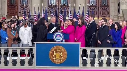 Michigan Governor Whitmer 2nd Inauguration Ceremony