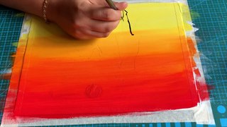 Acrylic Painting for Beginners | Step by Step Painting for Beginners | Mom Daughter Acrylic Painting
