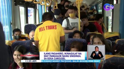 Pila ng mga pasahero ng EDSA Carousel, mahaba pa rin kahit holiday | BT