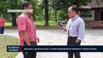 Selama Libur Nataru Candi Borobudur Dipadati Wisatawan
