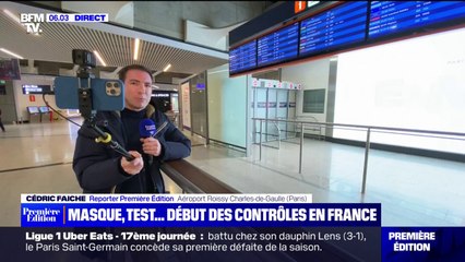 Covid-19: début des tests aléatoires pour les passagers en provenance de Chine