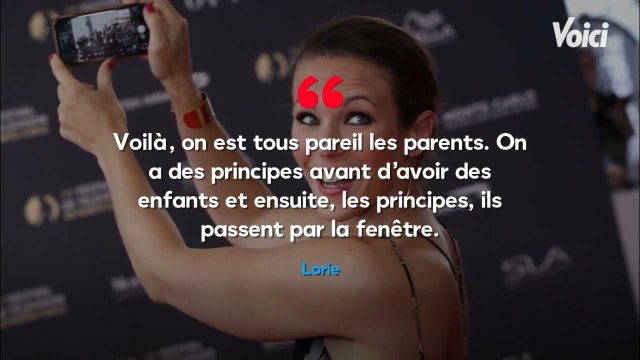Lorie Pester, épuisée par le réveillon, s'endort en s'occupant de sa fille Nina