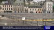Bretagne: la ville de Quimperlé inondée après une crue exceptionnelle de la Laïta