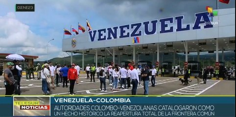 Relaciones colombo-venezolanas avanzan con apertura de puente fronterizo