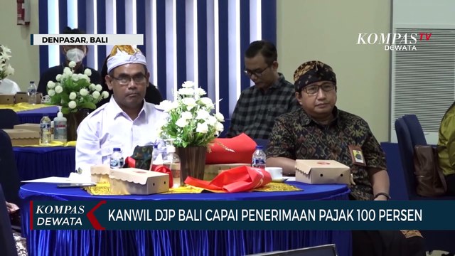 Kanwil DJP Bali Capai Penerimaan Pajak 100 Persen