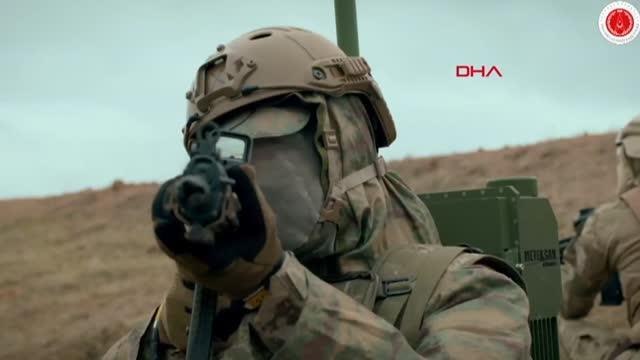 Yeni elektronik harp sistemi Merter, güvenlik güçlerine teslim edildi