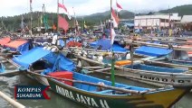 Gelombang Tinggi Di Pantai Selatan Akibatkan Nelayan Enggan Melaut