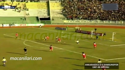 Ankaragücü 2-2 Samsunspor [HD] 06.12.1987 - 1987-1988 Turkish 1st League Matchday 15