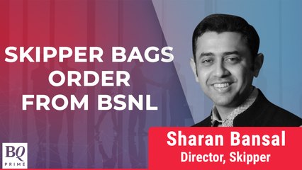 Skipper Director Discusses Rs 2,570 Crore Order Win From BSNL