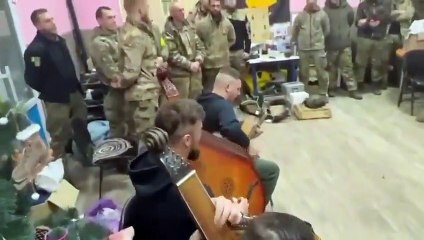 "Indomáveis e determinados". Assim foi o Ano Novo dos soldados em Bakhmut