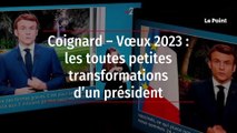 Coignard – Vœux 2023 : les toutes petites transformations d’un président
