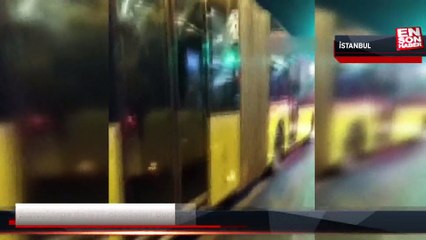 Sancaktepe’de İETT otobüsleri durakta durmadı, vatandaşlar isyan etti