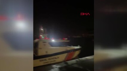 İSTANBUL-BEBEK SAHİLİ'NDE SU ALAN LÜKS TEKNE BATTI