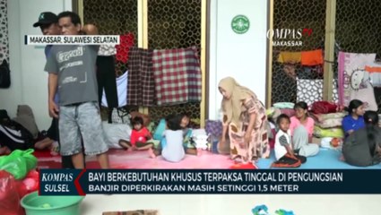 Bayi Berkebutuhan Khusus Terpaksa Tinggal di Pengungsian