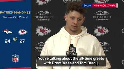Mahomes joins Brees and Brady in exclusive club