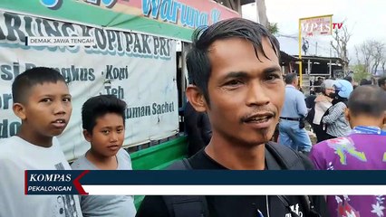 Truk Sarat Muatan Terbakar di Pantura