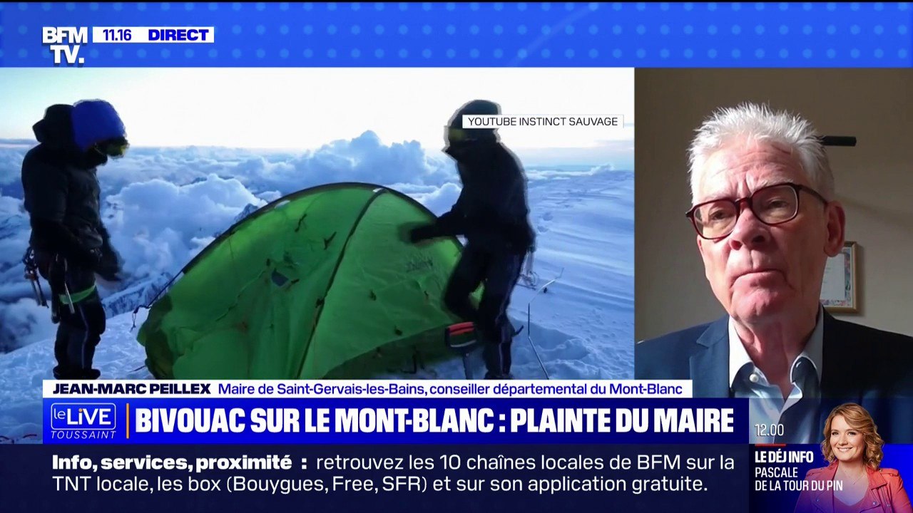 Le maire de Saint-Gervais-les-Bains porte plainte contre deux alpinistes qui ont bivouaqué au sommet du Mont-Blanc