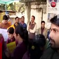 नर्मदापुरम (मप्र): संविदा स्वास्थ कर्मचारियों की हड़ताल जारी