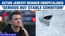 Jeremy Renner critically injured while snow-blowing in aftermath of US blizzard | Oneindia News