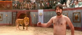 Funny fight with lion -movie clip