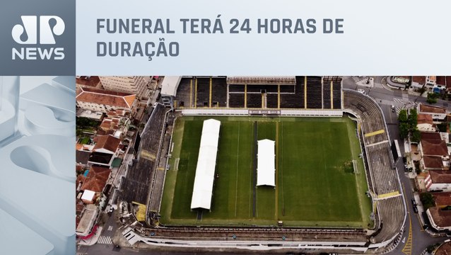 Velório de Pelé será aberto ao público na Vila Belmiro