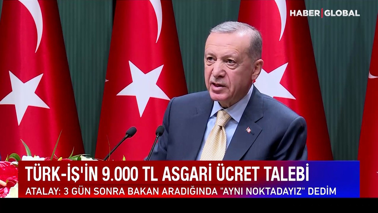 Türk-İş Başkanı Ergün Atalay: ''Bizi bir daha toplamasınlar, enflasyon farkını versinler''