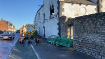 See the damage as New Year's Day fire guts former Whitburn Lodge pub