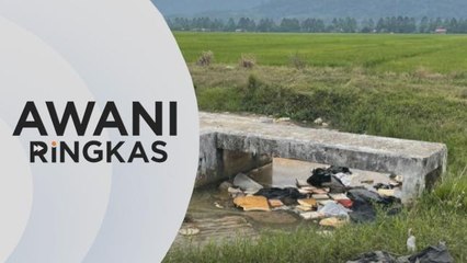 AWANI Ringkas: Ketulan ganja ditemui terapung