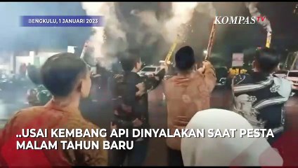 Detik-Detik Petasan Meledak di Tangan Wakil Bupati Kaur Bengkulu