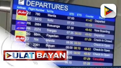 Technical glitch sa Air Traffic Management System ng CAAP, ramdam din sa ibang mga paliparan sa bansa